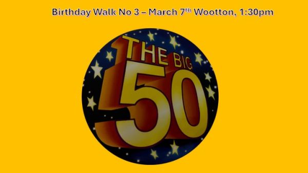 March  - Birthday Walk No 3